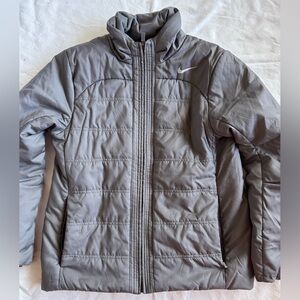 Nike Gray Puffer Jacket